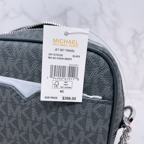 Michael Kors JST MD NS Chain Crossbody - Picture 5 of 9